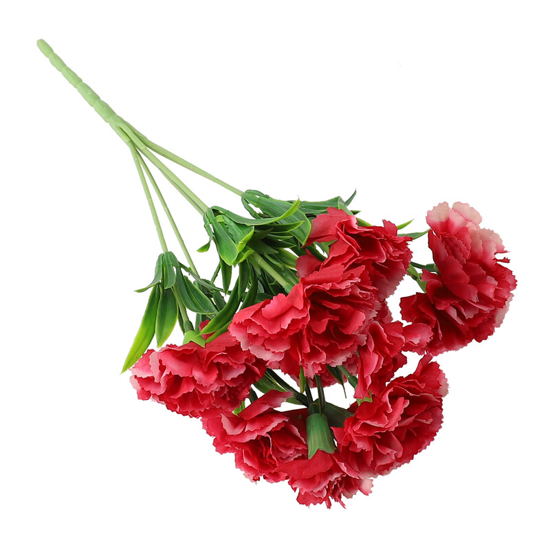 11 capete garoafa flori artificiale din plastic plante false acasa petrecere nunta decor buchet lux aranjament floral fals nou