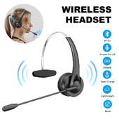 NOVE Bluetooth 5.4 slušalice s bazom za punjenje mikrofona, bežične slušalice za uredsko prijenosno računalo