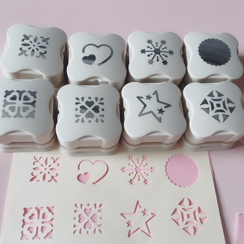 Popieriaus perforatorius Naujas reljefinis darželis vaikams „pasidaryk pats“ gamina magnetą spausdinimo mašinos kraštų raštas tuščiaviduris kraštelis žaislas mokyklinė dovana