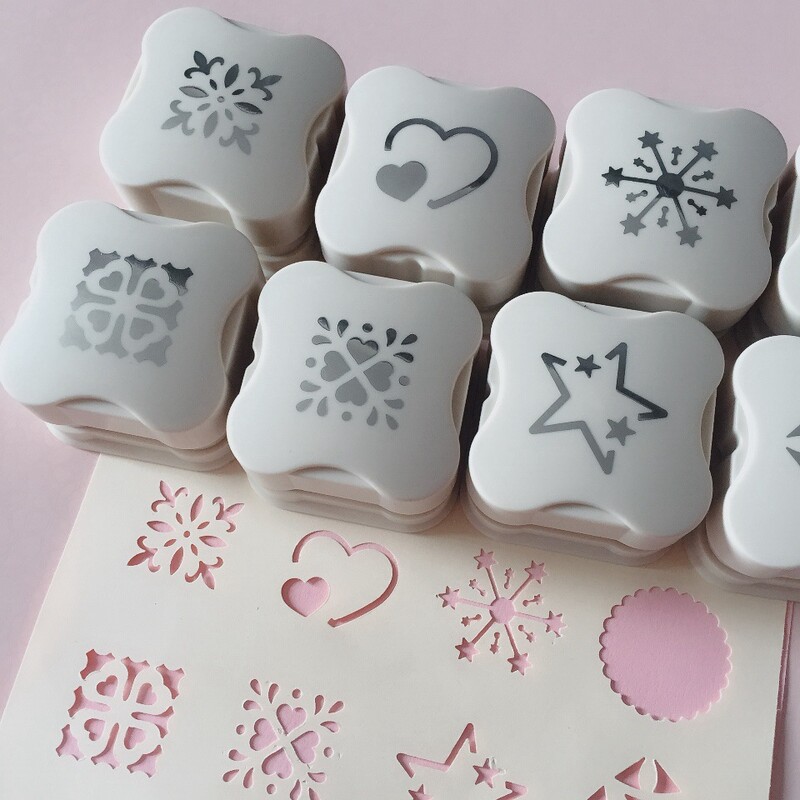 Popieriaus perforatorius Naujas reljefinis darželis vaikams „pasidaryk pats“ gamina magnetą spausdinimo mašinos kraštų raštas tuščiaviduris kraštelis žaislas mokyklinė dovana