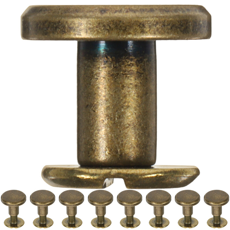 20 vnt. rankinių sąskaitų varžtai „pasidaryk pats“ „Punk“ smeigtukai, spygliai, skirti drabužiams. Kniedžių rinkinys Auskarai