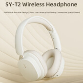 Originálne Bluetooth slúchadlá SY-T2 Vysokokvalitné bezdrôtové mikrofónové káblové slúchadlá s redukciou hluku pre hráčov