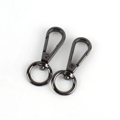 10/20 vnt Metalinių omarų, besisukančių sagčių karabino kablio gaiduko užsegimas O žiedo maišelio dirželis, rankinės kabykla, „pasidaryk pats“ siuvimo priedai