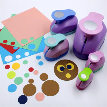 Circle Punch 8/15/25/38/50mm DIY Embossing punches Machine Scrapbooking Paper Cutting Color Craft Hole Punch Rounder Cutter