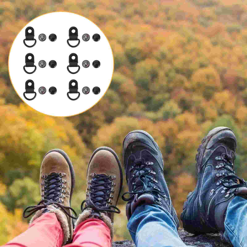 Pandlad kinga pits konks needid isetegemise karabiin hõbedane rahakott nööbid roostevabast terasest eemaldatavad ühenduskingad