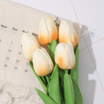 5/10 ks tulipánových kvetov umelá kytica tulipánov z PE peny umelý kvet na svadobný obrad dekorácia domáca záhradná kytica dekorácia