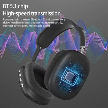 P9 Ασύρματο ακουστικό Bluetooth για υπαίθρια αθλητικά παιχνίδια Ασύρματα ακουστικά με ακουστικά ακύρωσης θορύβου μικροφώνου Ακουστικά Bluetooth