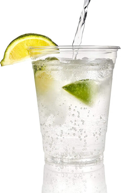 100 vnt. Nauji vienkartiniai skaidraus plastiko puodeliai lauko iškyloms gimtadienio virtuvės stalo reikmenų ragavimo plastikiniai puodeliai iškylai