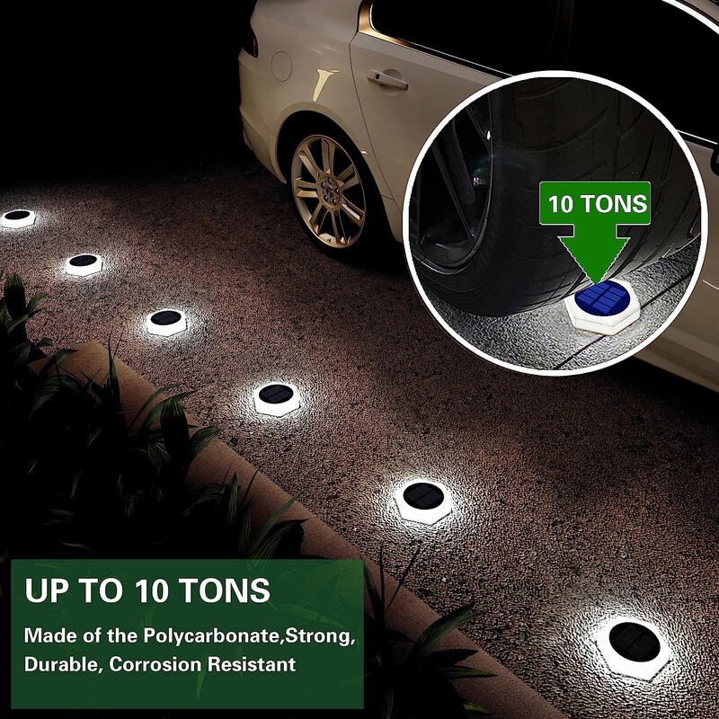 LED lauko denio šviestuvai saulės baterijų sodo laiptelių apšvietimas, atsparus vandeniui laiptams, kiemo takui, kiemo tvorai, sieninei lempai Kalėdų dekoravimui