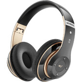 Bezdrôtové slúchadlá HiFi stereo Bluetooth headset s mikrofónom, podpora TF karty, potlačenie hluku, pre mobilné telefóny a PC