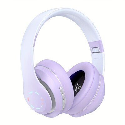 Juhtmevabad Bluetooth-kõrvaklapid mikrofoniga mürasummutavad kõrvaklapid Stereoheli kõrvaklapid Spordimängud Kõrvaklappide kingitus naistele