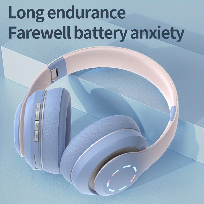 Juhtmevabad Bluetooth-kõrvaklapid mikrofoniga mürasummutavad kõrvaklapid Stereoheli kõrvaklapid Spordimängud Kõrvaklappide kingitus naistele