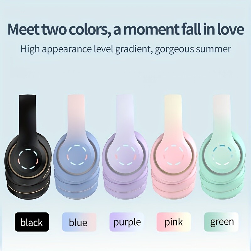 Juhtmevabad Bluetooth-kõrvaklapid mikrofoniga mürasummutavad kõrvaklapid Stereoheli kõrvaklapid Spordimängud Kõrvaklappide kingitus naistele