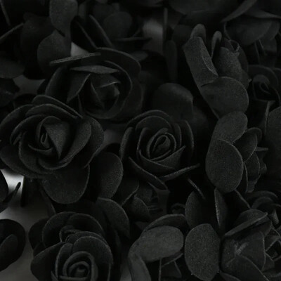 500 τμχ/τσάντα Τεχνητά κεφαλάκια από αφρό τριαντάφυλλου Τεχνητά λουλούδια για Ροζ αρκουδάκι Δώρο Βαλεντίνου Γάμος Διακοσμήσεις λουλουδιών