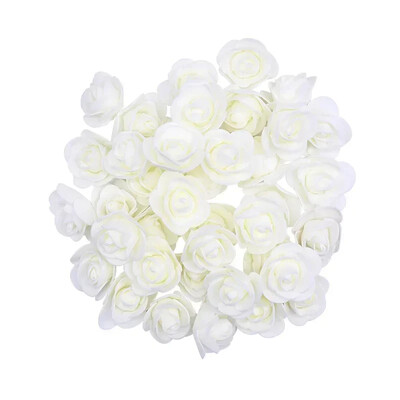 500 τμχ/τσάντα Τεχνητά κεφαλάκια από αφρό τριαντάφυλλου Τεχνητά λουλούδια για Ροζ αρκουδάκι Δώρο Βαλεντίνου Γάμος Διακοσμήσεις λουλουδιών
