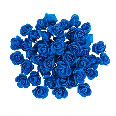 500 τμχ/τσάντα Τεχνητά κεφαλάκια από αφρό τριαντάφυλλου Τεχνητά λουλούδια για Ροζ αρκουδάκι Δώρο Βαλεντίνου Γάμος Διακοσμήσεις λουλουδιών