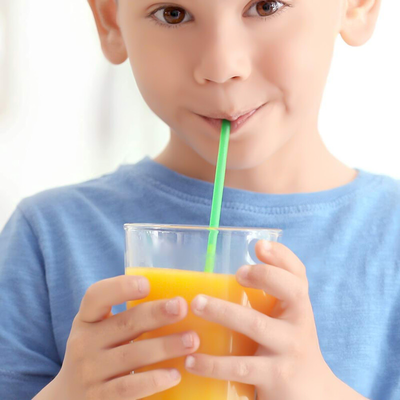 300 de buc. Paie de plastic de unică folosință colorate Paie late/subțiri de băut Suc de ceai de lapte Cocktail Paie de băutură Accesorii pentru bucătărie