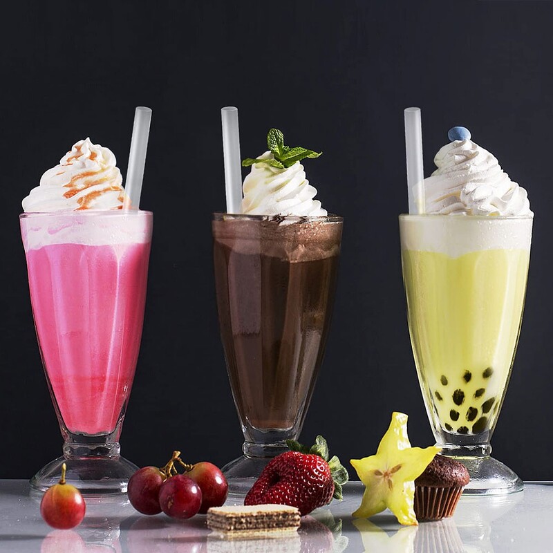 300 de buc. Paie de plastic de unică folosință colorate Paie late/subțiri de băut Suc de ceai de lapte Cocktail Paie de băutură Accesorii pentru bucătărie