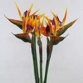 1 ks 80 cm kvet Vtáčí raj umelý kvet umelá rastlina Strelitzia Reginae svadobný obrad domáci hotelový stôl dekorácia