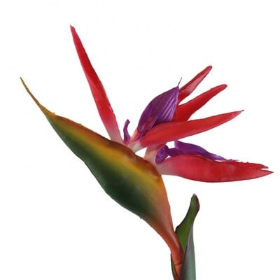 1 ks 80 cm kvet Vtáčí raj umelý kvet umelá rastlina Strelitzia Reginae svadobný obrad domáci hotelový stôl dekorácia