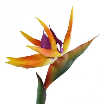 1 ks 80 cm kvet Vtáčí raj umelý kvet umelá rastlina Strelitzia Reginae svadobný obrad domáci hotelový stôl dekorácia