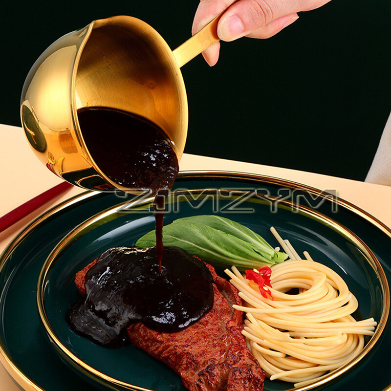 304 nerūdijančio plieno mini puodas, daugiaspalvis buitinis kaušas, trigubas dugnas, dvigubas deflektorius, karšto aliejaus indas