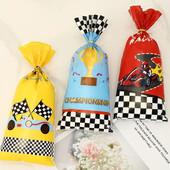 25/50 vnt. lenktyninių automobilių teminiai dovanų maišeliai, lenktyninių automobilių vakarėlių reikmenys saldainiams, dovanoms, gėrybėms, skanėstams berniukų gimtadienio vakarėliams.