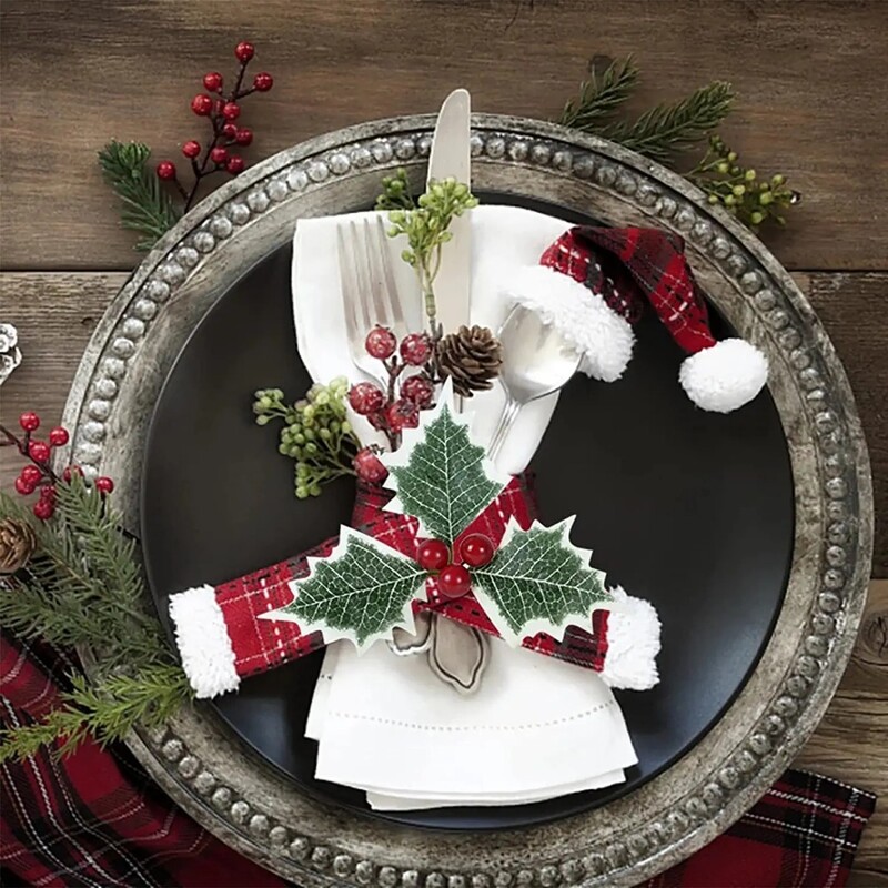 50/5 db mesterséges magyal bogyó zöld levelek barkácsoláshoz karácsonyi koszorú esküvői virág otthon esküvői parti dekoráció hamis bogyók