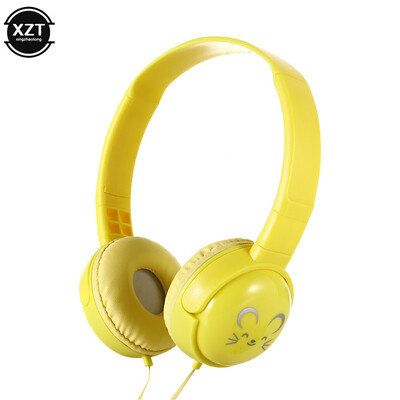 Roztomilé detské slúchadlá pre dievčatá s mikrofónom, 3,5 mm jack, 3D stereo hudobné káblové slúchadlá, hráčske mobilné telefóny, iPhone, notebooky, darček