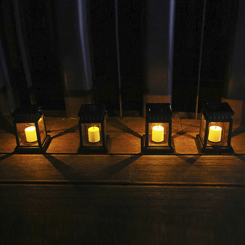 Solárne sviečkové lampáše Vintage Palace Light LED sviečkové podlahové svetlo Vonkajšie kempingové svetlo Vodotesné svetlo na trávnik Záhradná dekorácia