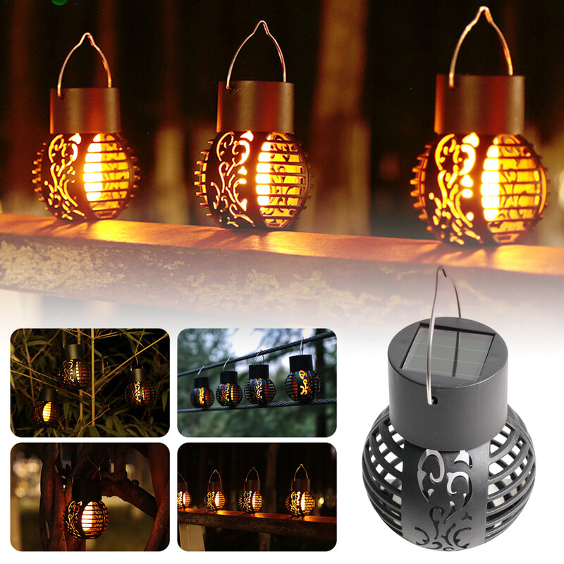 Solárne sviečkové lampáše Vintage Palace Light LED sviečkové podlahové svetlo Vonkajšie kempingové svetlo Vodotesné svetlo na trávnik Záhradná dekorácia