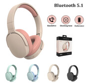 Bezdrôtové slúchadlá P2961 Stereo slúchadlá cez uši HIFI TF/AUX Prehrávač hudby Skladacie slúchadlá pre smartfón a notebook