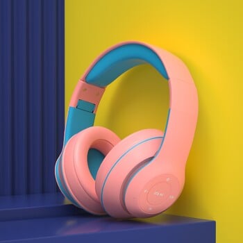 Безжични слушалки Bluetooth слушалки Сгъваема бас стерео слушалка Mp3 плейър Поддръжка TF за мобилен телефон Лаптоп Телевизор PS4 PS5