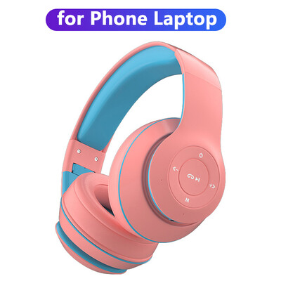 Căști fără fir Căști Bluetooth Căști stereo bas pliabile Suport player Mp3 TF pentru telefon mobil Laptop TV PS4 PS5