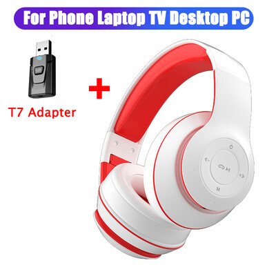 Căști fără fir Căști Bluetooth Căști stereo bas pliabile Suport player Mp3 TF pentru telefon mobil Laptop TV PS4 PS5