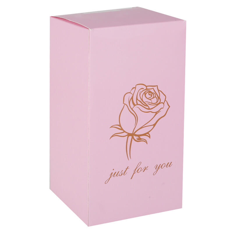 Rožių šviesa Dirbtinė „Galaxy“ rožių lempa su drugeliu ir spalvingomis LED rožių gėlėmis stiklo baterijomis maitinamos dovanos moterims