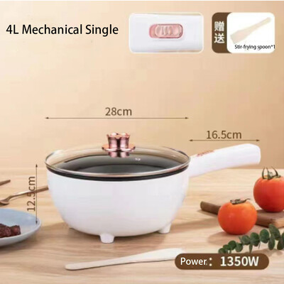 Daugiafunkcinė išmanioji „viskas viename“ elektrinė keptuvė 220 V kelių viryklė, neprideganti išmanioji mechaninė daugiafunkcinė viryklė garuose virti ryžiai