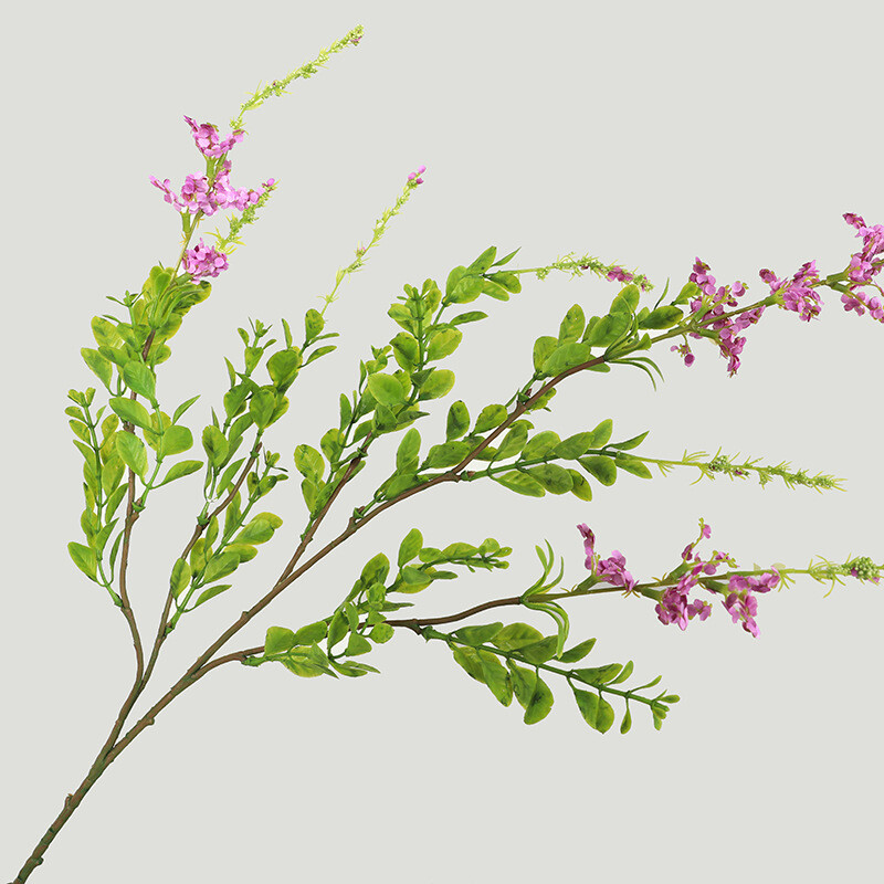 ÚJ vadzsálya fű ág leveles selyem művirággal flores művirágok nappali dekoráció csúcsminőségű művirágok