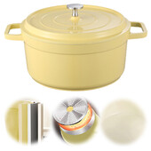 Neljepljivo posuđe za kuhanje s poklopcem, mini lijevani aluminijski lonac Tepsija Nizozemski lijevani aluminijski lonac za kuhanje Kućno posuđe