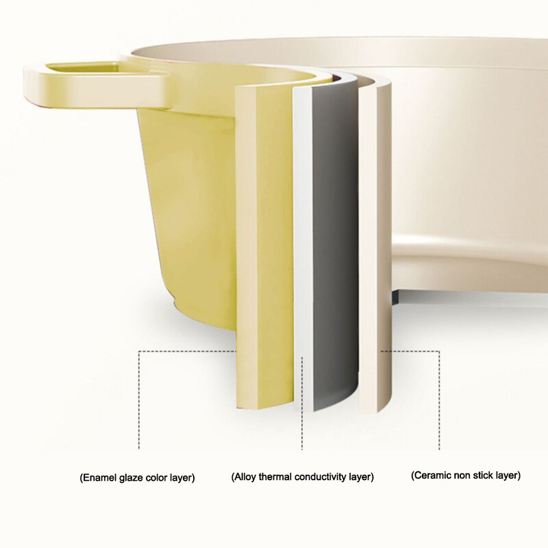 Neljepljivo posuđe za kuhanje s poklopcem, mini lijevani aluminijski lonac Tepsija Nizozemski lijevani aluminijski lonac za kuhanje Kućno posuđe