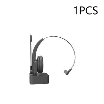 1/2 tk juhtmeta telefoni peakomplekt sülearvutile, kõnekeskuse kõnekeskuse mürasummutav klienditeenindus Bluetoothiga ühilduvad 5.0 kõrvaklapid