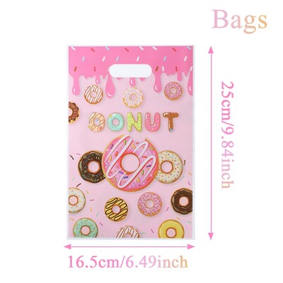 Spurgos plastikinis dovanų maišelis Saldainių krepšys Spurgos su gimtadieniu vakarėlio dekoravimas Vaikų berniuko gimtadienio vakarėlio reikmenys Pirmenybė teikiama kūdikių dušo dekoravimui