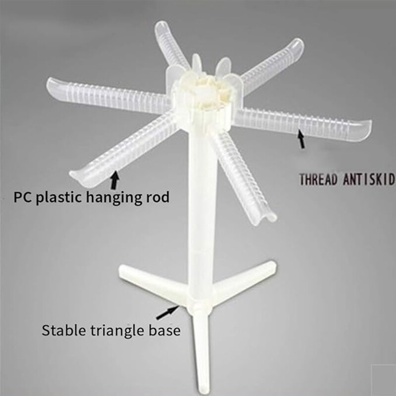 Sulankstomas džiovinimo spagečių džiovintuvo stovas, makaronų laikiklis, pakabinamas stovas, švieži makaronai, makaronų įrankiai, virtuvės priedai