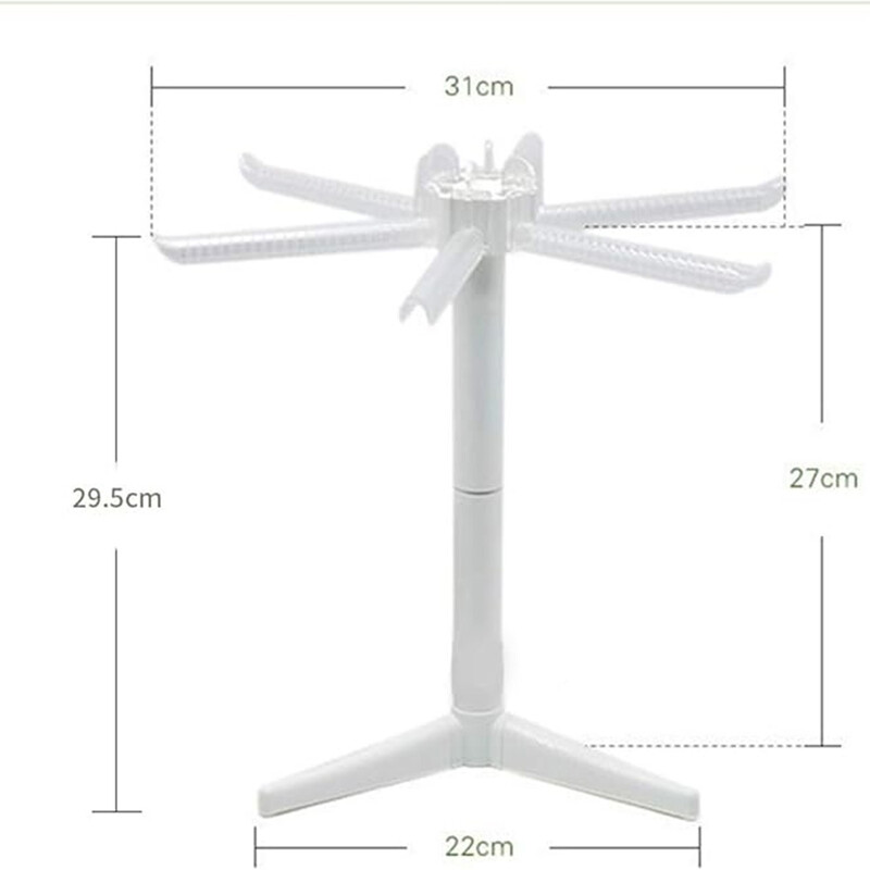 Sulankstomas džiovinimo spagečių džiovintuvo stovas, makaronų laikiklis, pakabinamas stovas, švieži makaronai, makaronų įrankiai, virtuvės priedai