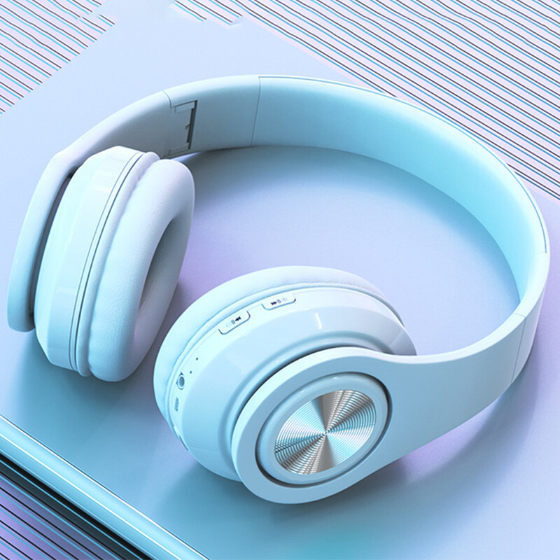 Căști fără fir B39 Căști pentru urechi cu anulare a zgomotului Timp de redare mai lung Căști cu bas profund pentru telefon mobil, computer de jocuri, laptop