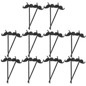 20 tk õlgedest peotarbed lauanõud joogirekvisiidid, meelelahutuslikud jõulukõrred pulmafotodekoratsioon dekoratiivpaber