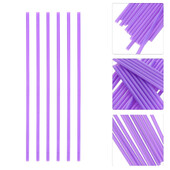 200 vnt. plastikinių šiaudelių vienkartinių plokščios burnos ir tiesių gėrimo šiaudelių kokteilių gėrimų šiaudeliai, skirti vestuvių gimtadienio vakarėliui