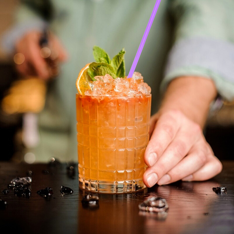 200 vnt. plastikinių šiaudelių vienkartinių plokščios burnos ir tiesių gėrimo šiaudelių kokteilių gėrimų šiaudeliai, skirti vestuvių gimtadienio vakarėliui