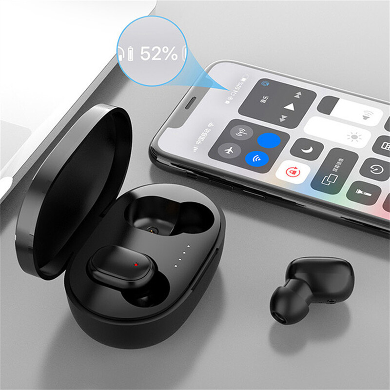 Slúchadlá do uší A6S, vodotesné slúchadlá s jedným tlačidlom, ovládanie slúchadiel pre mobilný telefón, počítač, tablet, notebook