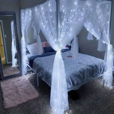 8 načina rada USB zavjesa LED svjetiljke s užetom Dekoracija spavaće sobe Blagdansko Valentinovo Božićni dekor Božićni vijenci Svjetlost bajke